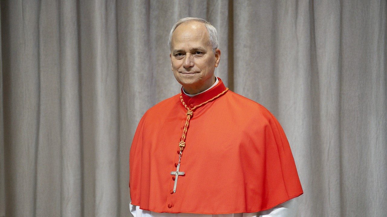新任天主教教宗良十四世。（圖／Vatican Media）